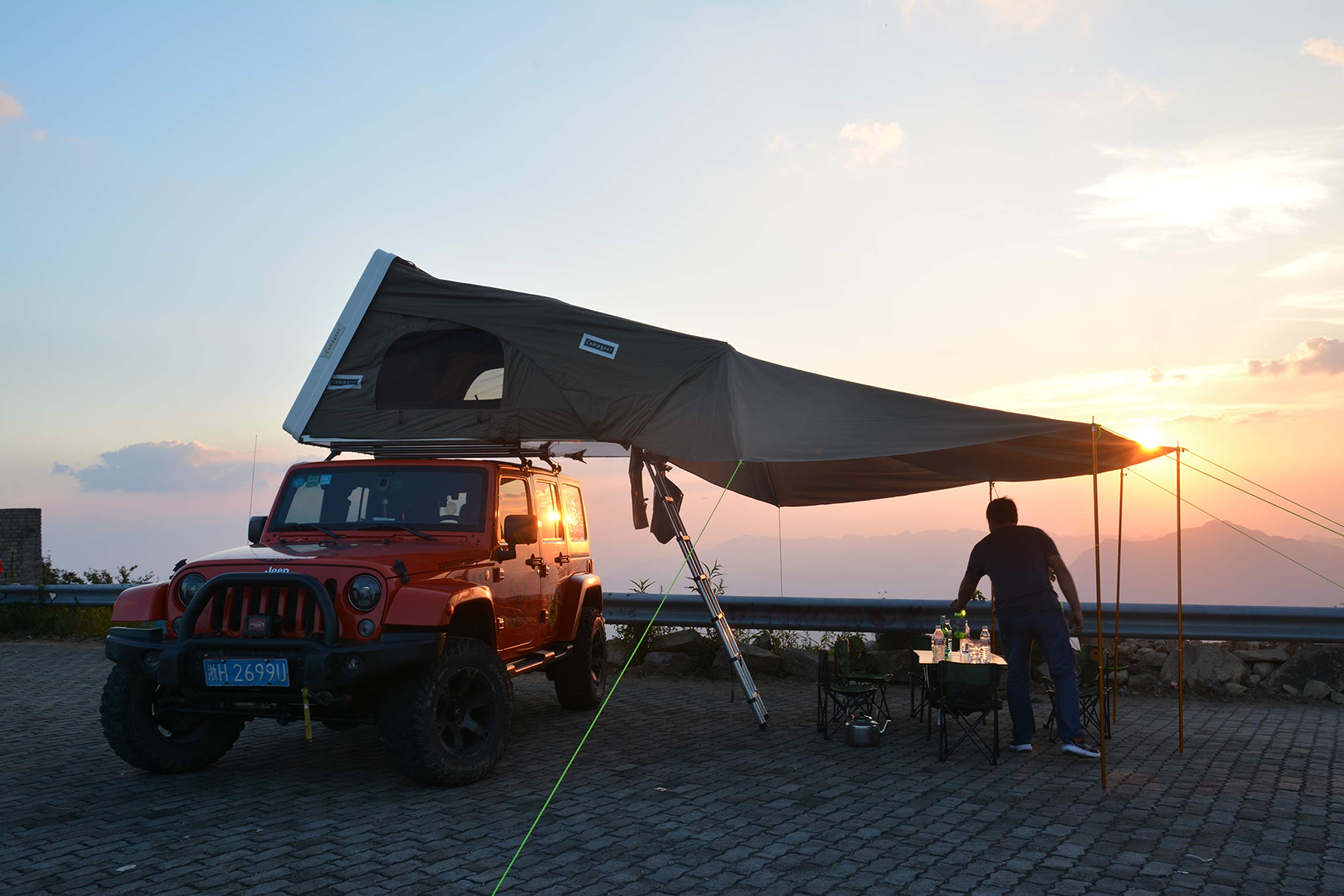 Amazon | 『CampGear正規品』最大4人まで泊まれるファミリールーフ